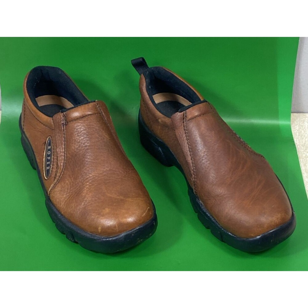 Roper Performance Leather Slip-On Shoes Women's S… - image 3